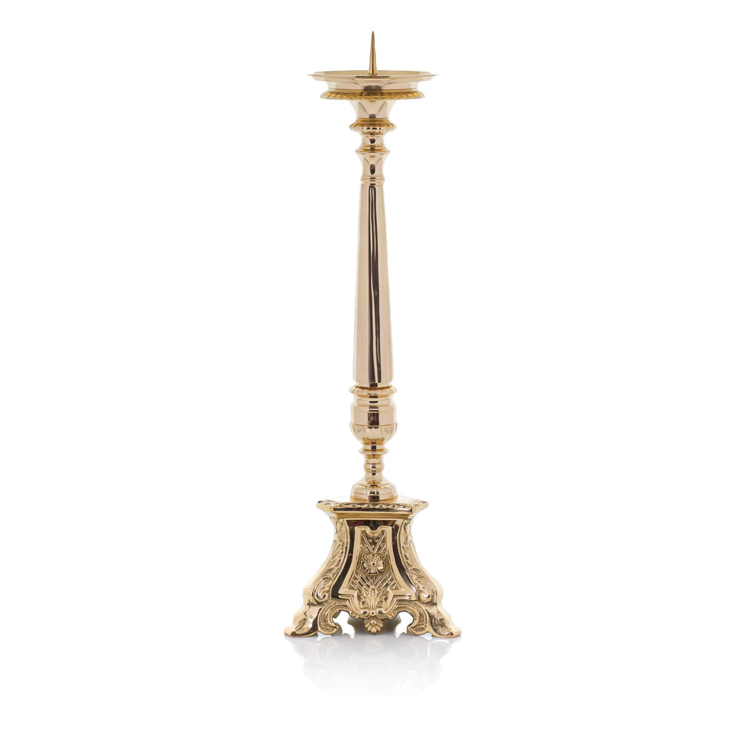 Candelabro - latón - 48 cm